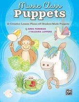 Music Class Puppets Book